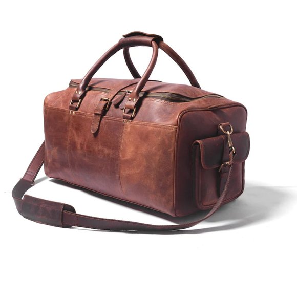 2021 Full Grain Leather Duffle Bag